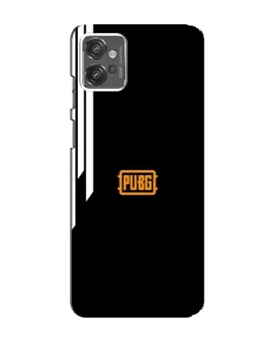 Чехол для Motorola MOTO G32 с картинкой «PUBG — вертикальные линии»