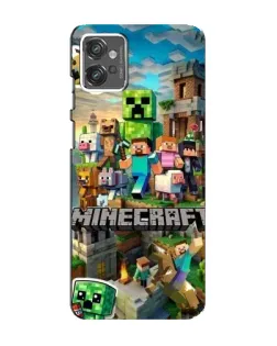Чохол для Motorola MOTO G32 з картинкою «Замок Minecraft» Чохол для Motorola MOTO G32 з картинкою «Замок Minecraft»