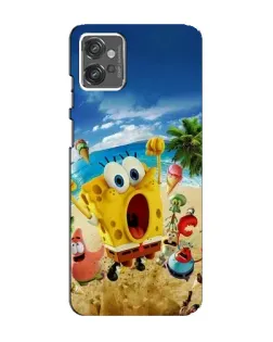 Чехол для Motorola MOTO G32 с картинкой «Развлечения на пляже»