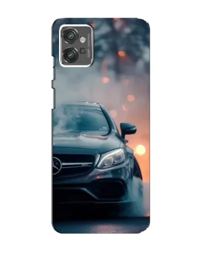 Чехол для Motorola MOTO G32 с картинкой «Mercedes — ночной город» Чехол для Motorola MOTO G32 с картинкой «Mercedes — ночной город»