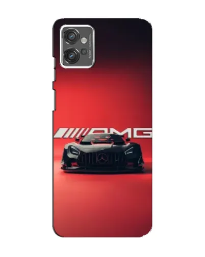 Чехол для Motorola MOTO G32 с картинкой «Mercedes AMG — красная линия» Чехол для Motorola MOTO G32 с картинкой «Mercedes AMG — красная линия»