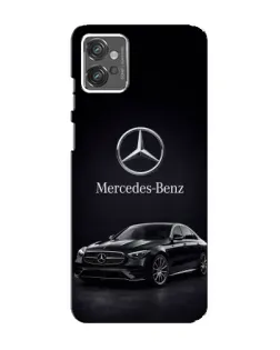 Чехол для Motorola MOTO G32 с картинкой «Mercedes — решетка радиатора»