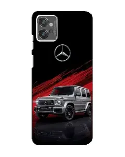 Чехол для Motorola MOTO G32 с картинкой «Mercedes G-Class красный»
