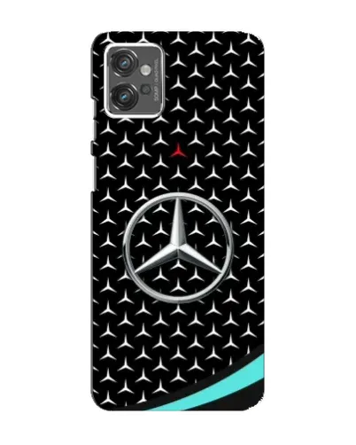 Чехол для Motorola MOTO G32 с картинкой «Mercedes — бирюзовый акцент» Чехол для Motorola MOTO G32 с картинкой «Mercedes — бирюзовый акцент»