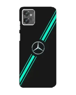 Чехол для Motorola MOTO G32 с картинкой «Спортивные линии Mercedes»