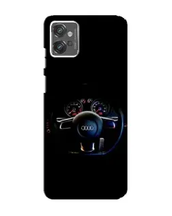Чехол для Motorola MOTO G32 с картинкой «Салон Audi — руль» Чехол для Motorola MOTO G32 с картинкой «Салон Audi — руль»