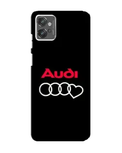 Чохол для Motorola MOTO G32 з картинкою «Логотип Audi Heart» Чохол для Motorola MOTO G32 з картинкою «Логотип Audi Heart»