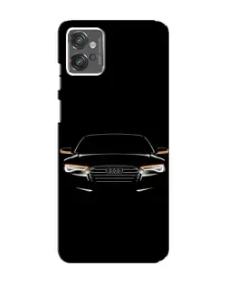 Чехол для Motorola MOTO G32 с картинкой «Audi — ночной контур»