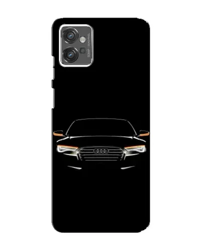 Чехол для Motorola MOTO G32 с картинкой «Audi — ночной контур»