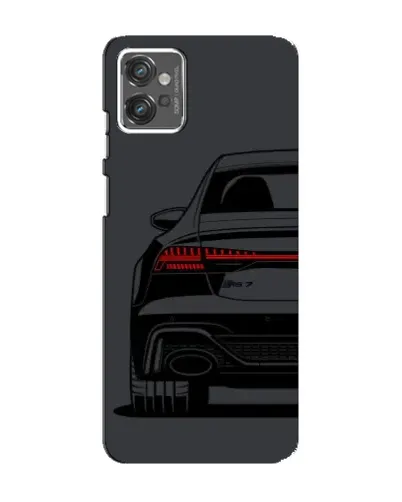 Чехол для Motorola MOTO G32 с картинкой «Задняя часть Audi — арт»