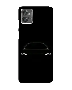 Чехол для Motorola MOTO G32 с картинкой «Взгляд Audi в темноте»