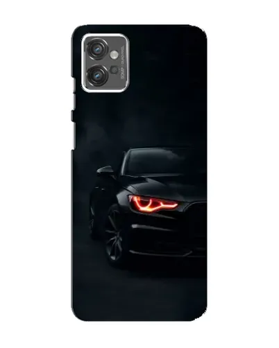 Чехол для Motorola MOTO G32 с картинкой «Audi — хищный взгляд»