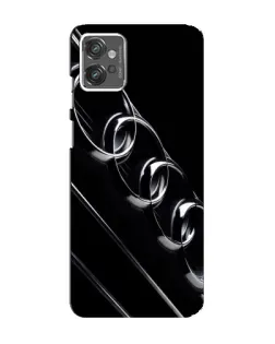 Чехол для Motorola MOTO G32 с картинкой «Audi — абстрактные кольца»