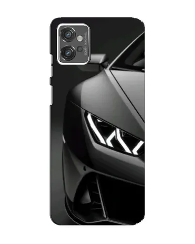 Чехол для Motorola MOTO G32 с картинкой «Lamborghini фары детализация»