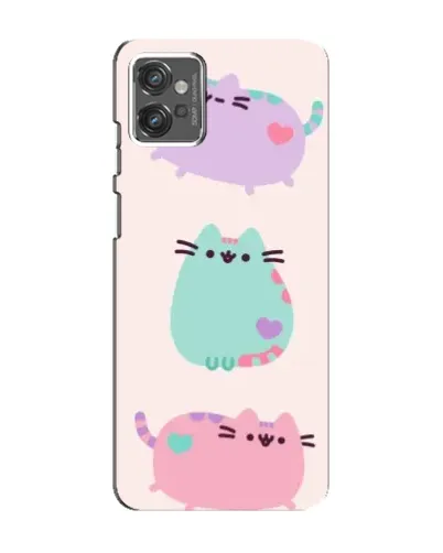 Чехол для Motorola MOTO G32 с картинкой «Pusheen трио» Чехол для Motorola MOTO G32 с картинкой «Pusheen трио»