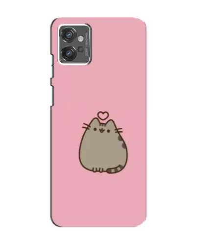Чехол для Motorola MOTO G32 с картинкой «Pusheen сердце» Чехол для Motorola MOTO G32 с картинкой «Pusheen сердце»
