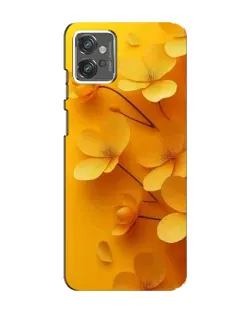 Чохол для Motorola MOTO G32 з картинкою «Золоті пелюстки»