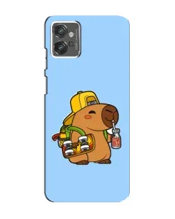 Чохол для Motorola MOTO G32 з картинкою «Капібара на скейті» Чохол для Motorola MOTO G32 з картинкою «Капібара на скейті»
