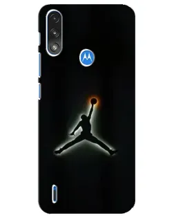 Чохол для Motorola E7 Power з картинкою «Jordan Gradient Logo»