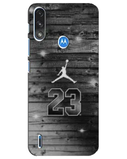 Чехол для Motorola E7 Power с картинкой «Jordan Carbon 23»
