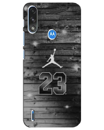 Чехол для Motorola E7 Power с картинкой «Jordan Carbon 23»