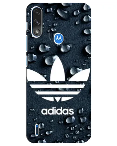 Чехол для Motorola E7 Power с картинкой «Adidas Trefoil Blue» Чехол для Motorola E7 Power с картинкой «Adidas Trefoil Blue»