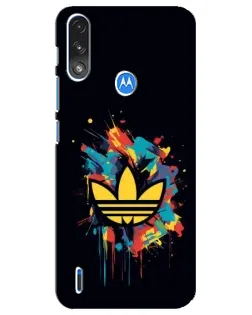 Чохол для Motorola E7 Power з картинкою «Adidas Splash»