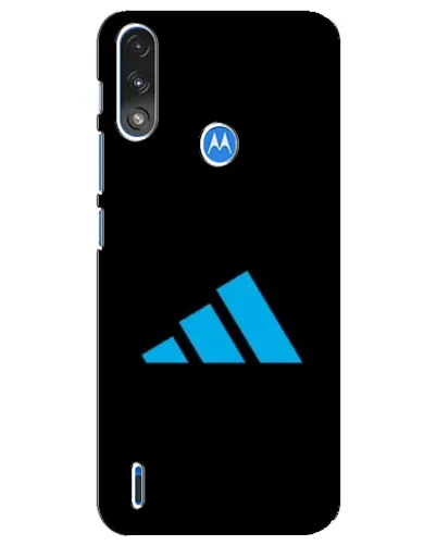 Чехол для Motorola E7 Power с картинкой «Adidas Cyan Logo» Чехол для Motorola E7 Power с картинкой «Adidas Cyan Logo»