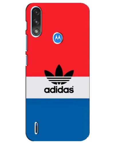 Чехол для Motorola E7 Power с картинкой «Ретро блоки Adidas» Чехол для Motorola E7 Power с картинкой «Ретро блоки Adidas»