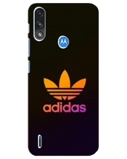 Чехол для Motorola E7 Power с картинкой «Градиент Adidas»