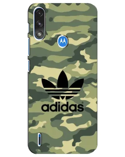 Чехол для Motorola E7 Power с картинкой «Милитари стиль Adidas» Чехол для Motorola E7 Power с картинкой «Милитари стиль Adidas»