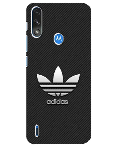 Чехол для Motorola E7 Power с картинкой «Adidas Карбоновая текстура» Чехол для Motorola E7 Power с картинкой «Adidas Карбоновая текстура»