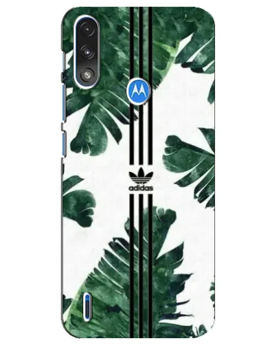 Чехол для Motorola E7 Power с картинкой «Пальмовые листья адидас» Чехол для Motorola E7 Power с картинкой «Пальмовые листья адидас»
