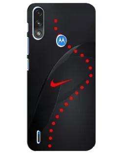 Чохол для Motorola E7 Power з картинкою «Абстрактний дизайн Nike»