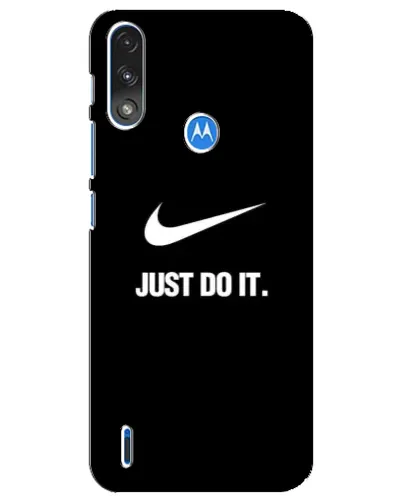 Чохол для Motorola E7 Power з картинкою «Класичний принт Nike»