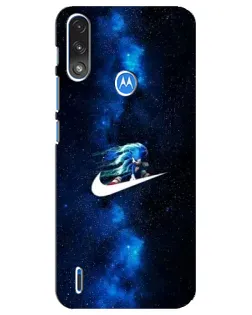 Чохол для Motorola E7 Power з картинкою «Зірковий шлях Nike»