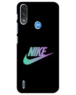 Чохол для Motorola E7 Power з картинкою «Nike — міська ніч»