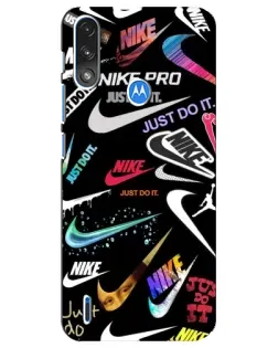 Чехол для Motorola E7 Power с картинкой «Nike — роскошь»