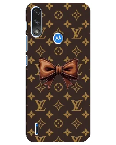 Чехол для Motorola E7 Power с картинкой «LV с бантом» Чехол для Motorola E7 Power с картинкой «LV с бантом»