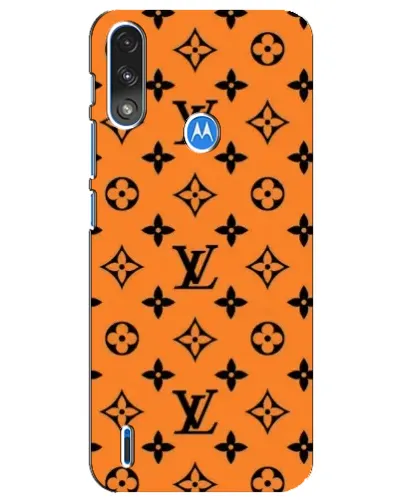Чехол для Motorola E7 Power с картинкой «Оранжевый стиль LV» Чехол для Motorola E7 Power с картинкой «Оранжевый стиль LV»