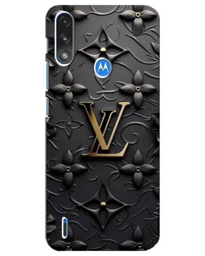 Чехол для Motorola E7 Power с картинкой «Кожаная текстура LV» Чехол для Motorola E7 Power с картинкой «Кожаная текстура LV»