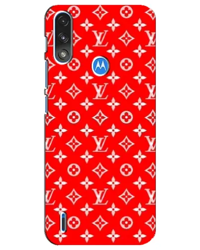 Чехол для Motorola E7 Power с картинкой «Яркий паттерн LV» Чехол для Motorola E7 Power с картинкой «Яркий паттерн LV»