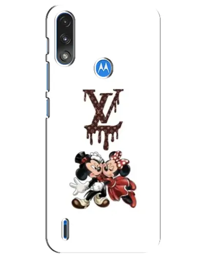Чехол для Motorola E7 Power с картинкой «LV и Микки Маус» Чехол для Motorola E7 Power с картинкой «LV и Микки Маус»
