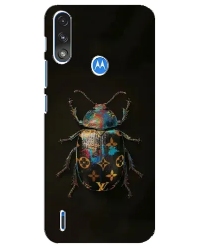 Чехол для Motorola E7 Power с картинкой «LV — мраморный принт» Чехол для Motorola E7 Power с картинкой «LV — мраморный принт»