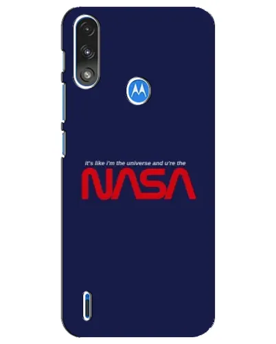 Чехол для Motorola E7 Power с картинкой «NASA — глубокий космос» Чехол для Motorola E7 Power с картинкой «NASA — глубокий космос»