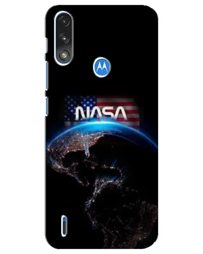 Чехол для Motorola E7 Power с картинкой «Земля из космоса NASA» Чехол для Motorola E7 Power с картинкой «Земля из космоса NASA»