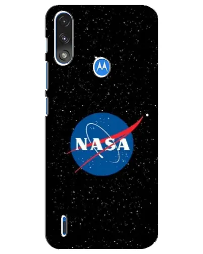 Чехол для Motorola E7 Power с картинкой «NASA — звездное небо» Чехол для Motorola E7 Power с картинкой «NASA — звездное небо»