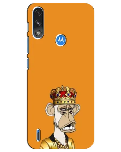 Чехол для Motorola E7 Power с картинкой «Золотая обезьяна Bored Ape» Чехол для Motorola E7 Power с картинкой «Золотая обезьяна Bored Ape»
