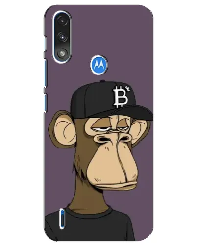 Чехол для Motorola E7 Power с картинкой «Bored Ape в кепке» Чехол для Motorola E7 Power с картинкой «Bored Ape в кепке»