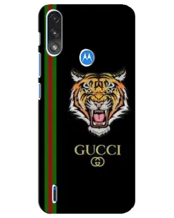 Чохол для Motorola E7 Power з картинкою «Тигр Gucci»